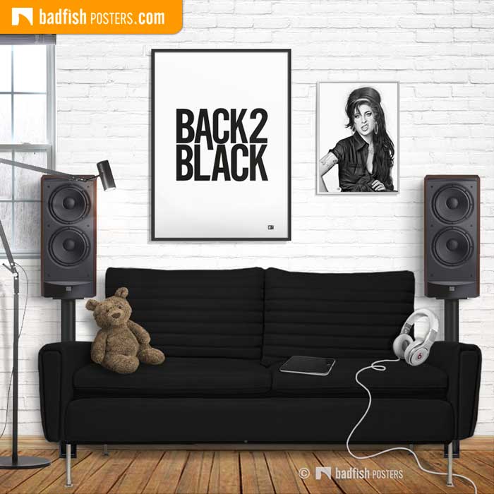 Amy Winehouse Is Back 2 Black | Poster Blog