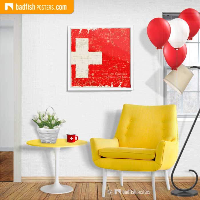 Happy Birthday Switzerland | Poster Blog