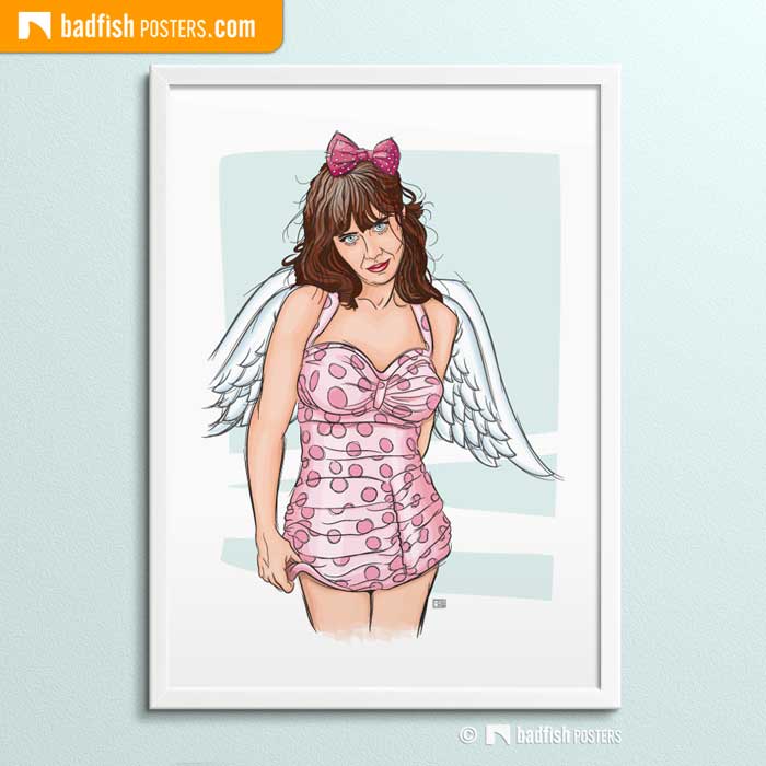 Zooey Deschanel | Heavenly Creature | Poster Blog