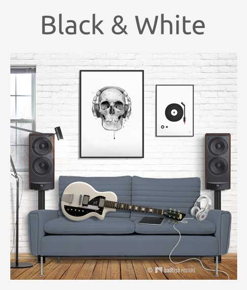 Black and White Posters