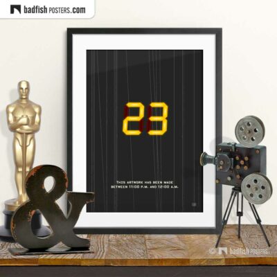 23 - Twenty-Three | Movie Art Poster | © BadFishPosters.com