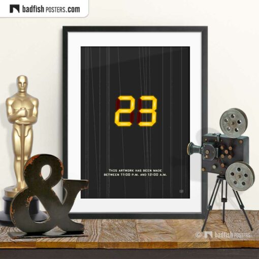 23 - Twenty-Three | Movie Art Poster | © BadFishPosters.com