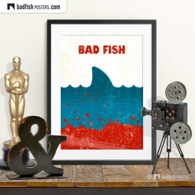 Jaws | Bad Fish | Movie Art Poster | © BadFishPosters.com