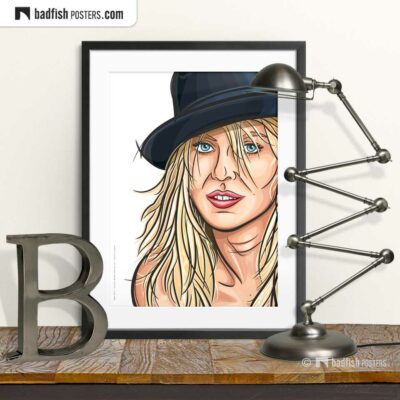 Naomi Watts | Portrait | Art Poster | © BadFishPosters.com