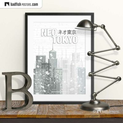 Neo Tokyo | Movie Art Poster | © BadFishPosters.com