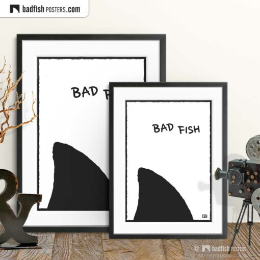 Bad Fish | Comic Style Poster | Gallery Image | © BadFishPosters.com