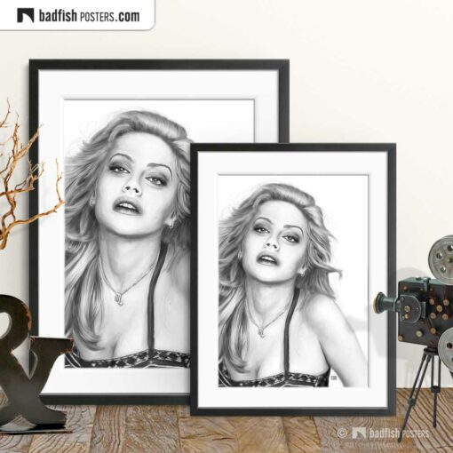 Brittany Murphy | Art Poster | Gallery Image | © BadFishPosters.com