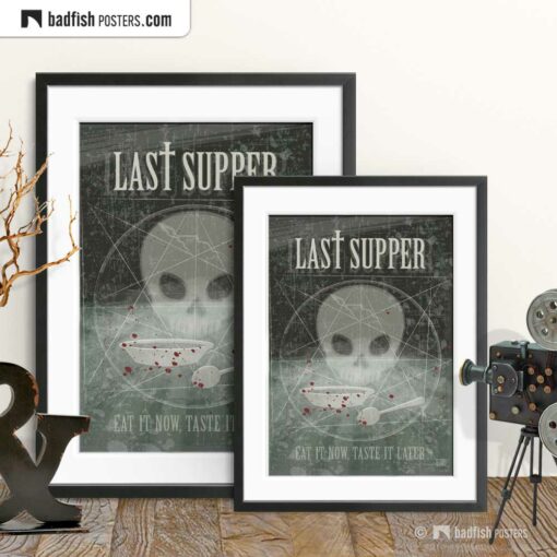 The Last Supper | Art Poster | Gallery Image | © BadFishPosters.com