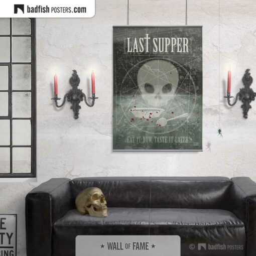 The Last Supper | Art Poster | Gallery Image | © BadFishPosters.com
