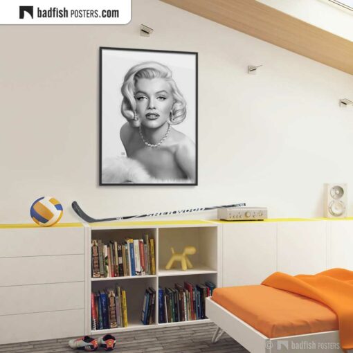 Marilyn Monroe | Art Poster | | Gallery Image | © BadFishPosters.com