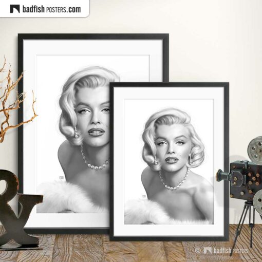 Marilyn Monroe | Art Poster | | Gallery Image | © BadFishPosters.com