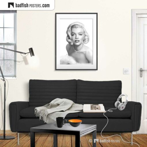 Marilyn Monroe | Art Poster | | Gallery Image | © BadFishPosters.com