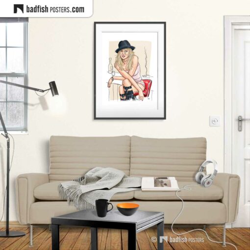 Naomi Watts | Art Poster | Gallery Image | © BadFishPosters.com