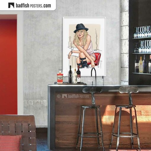 Naomi Watts | Art Poster | Gallery Image | © BadFishPosters.com