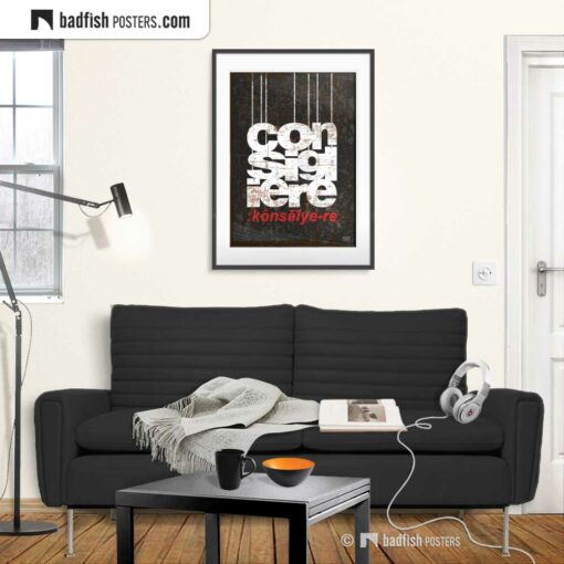 The Godfather | Consigliere | Movie Art Poster | Gallery Image | © BadFishPosters.com