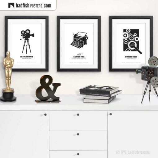 Barton Fink | Minimal Movie Poster | Gallery Image | © BadFishPosters.com