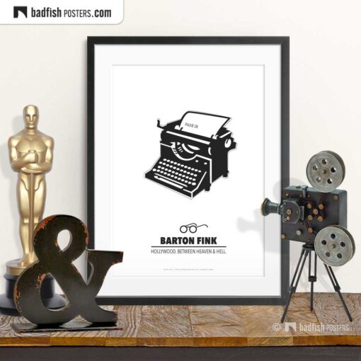 Barton Fink | Minimal Movie Poster | © BadFishPosters.com