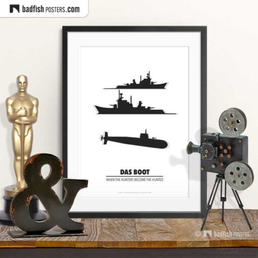 Das Boot | Minimal Movie Poster | © BadFishPosters.com